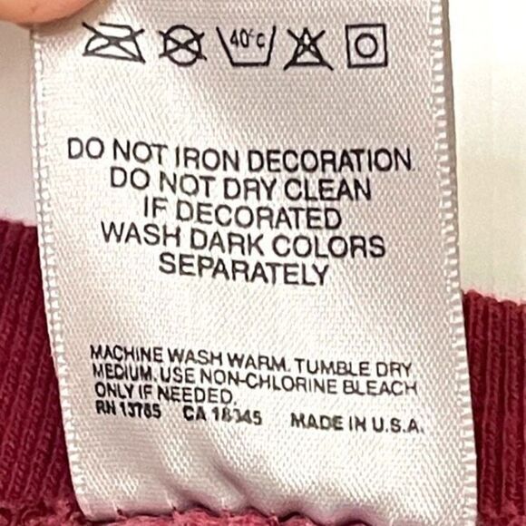 Vintage Women's Maroon Size XL Amish Country Crewneck Sweatshirt - Picture 4 of 7